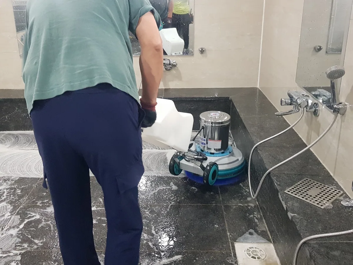양평군 서종면 찜질방 수전·샤워기 건식 사우나 위생청소 사례 - 행진크린