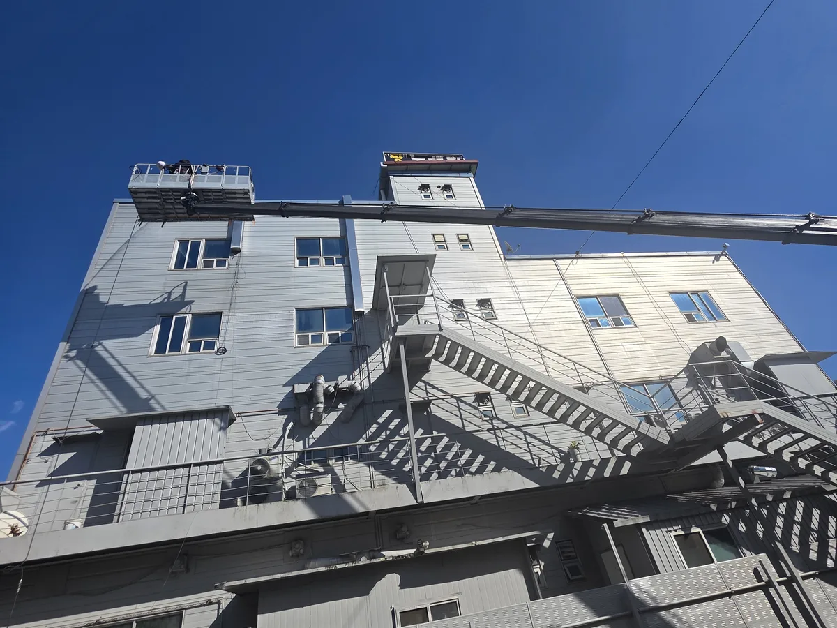 하남시 하산곡동 건물 화장실 세면대 살균 위생청소 사례 - 행진크린